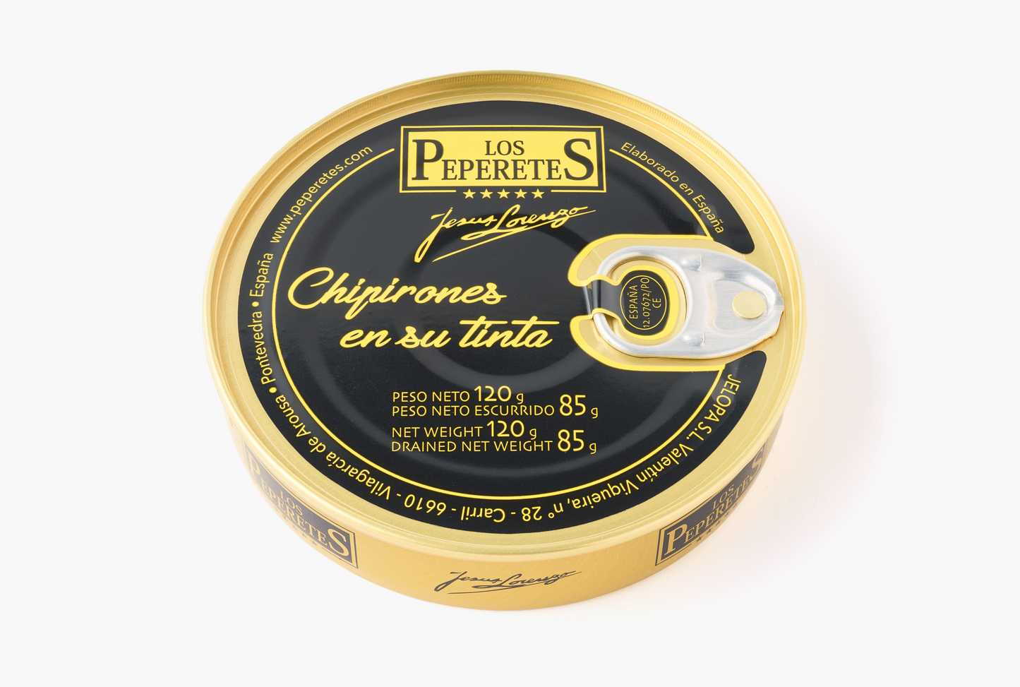 Peperetes Chipirones en tinta