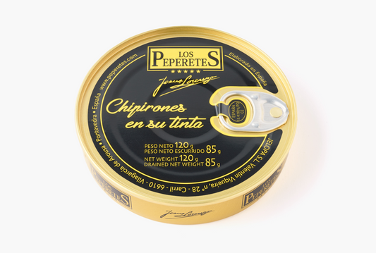 Peperetes Chipirones en tinta