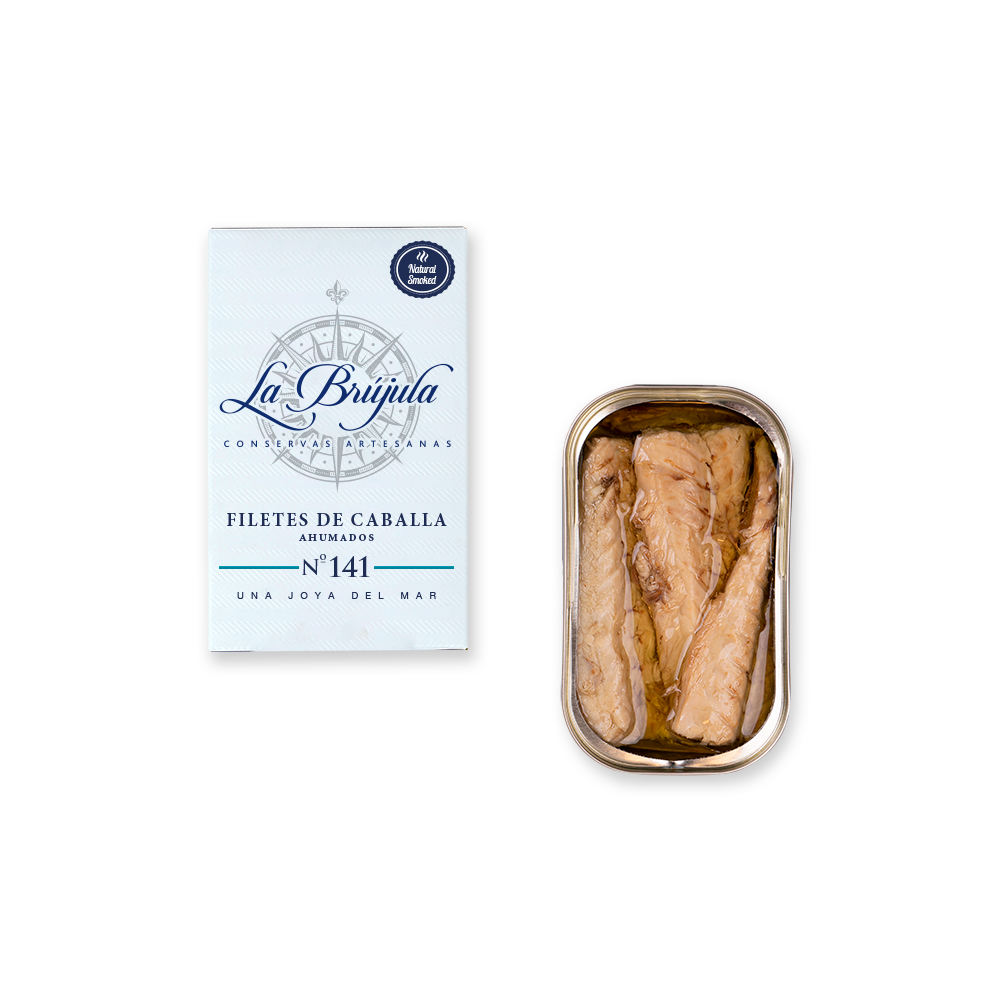 Filetes de Caballa Ahumada nº141 | La Brújula