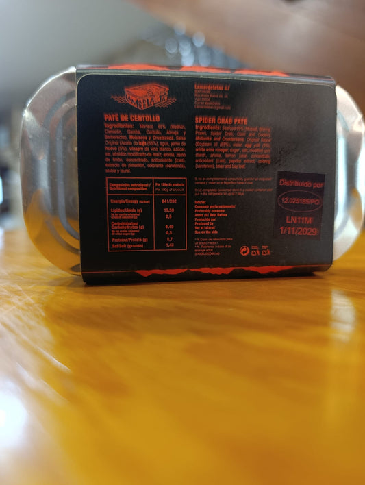 Paté de Centollo A Perla de Illas Cíes