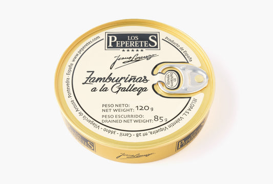 Peperetes Zamburiñas a la gallega