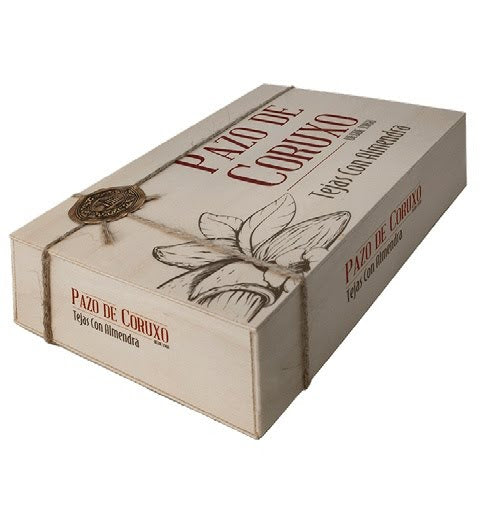 PAZO DE CORUXO - Estuche Tejas con Almendra 200g