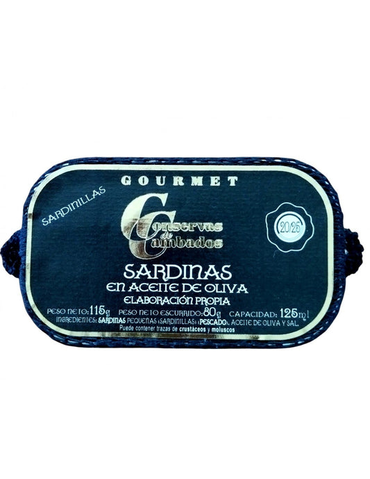 Sardinillas en Aceite de Oliva 20/25 - Conservas de Cambados